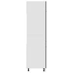 Armoire de réfrigérateur 3016496-14 Noir - Blanc