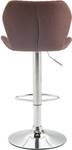 Tabouret de bar Cork Lot de 2 Marron - Argenté