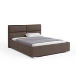 Doppelbett Polsterbett Cali Braun - Breite: 217 cm