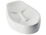 Set accessoires de salle de bain BARINAS Blanc - Céramique - 9 x 20 x 9 cm