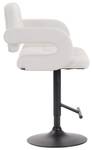 Tabouret de bar Dublin Blanc - Noir