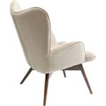 Fauteuil Vicky Novara Beige - Textile - 73 x 94 x 83 cm