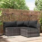 Garten-Lounge-Set 3029628-2 (3-teilig) Grau