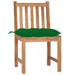 Chaise de jardin (lot de 2) 3007529-1 Vert