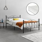 Metallbett Apolda mit Matratze Breite: 145 cm