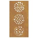 Décoration murale de jardin 824494 Marron - Métal - 55 x 1 x 105 cm