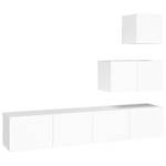 TV-Schrank 4er Set D143 Weiß