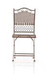 Chaises de jardin Kiran Marron