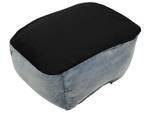 Pouf DROP Bleu - Bleu clair - Textile