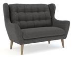 2-Sitzer Sofa HANOI Lavagrau