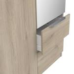 Kleiderschrank Ghost Braun - Holzwerkstoff - 52 x 203 x 120 cm