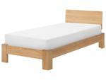 Einzelbett ROYAN Braun - Massivholz - 95 x 79 x 210 cm