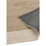 Handgefertigter Uni-Teppich LAME Beige - 160 x 230 cm