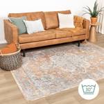 Waschbarer Teppich Nova Medaillon Orangerot - 160 x 230 cm