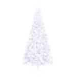 Arbre de noël artificiel moitié Blanc - Métal - Matière plastique - 115 x 180 x 115 cm