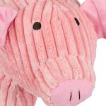 Türstopper Schwein stehend Pink - Naturfaser - Textil - 24 x 15 x 12 cm