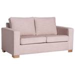 Nebraska Sofa 2-Sitzer Pink - Kunststoff - Textil - Holz teilmassiv - 165 x 88 x 87 cm