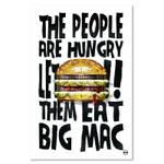 Leinwandbild Hamburger Mac Bic
