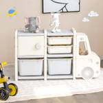 2 Ebenen Kinderregal Beige