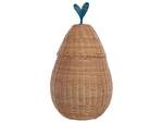 Korb VAGSOY Beige - Blau - Grün - Rattan - 40 x 77 x 40 cm