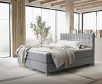 Boxspringbett Sorrento Grau - Breite: 140 cm