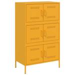 Highboard DE1471 Gelb - Metall - 39 x 113 x 68 cm