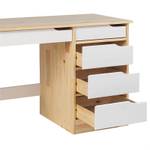 Schreibtisch HUGO Holz - Weiß