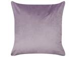 Kissen 2er Set LAVATERA Violett - Textil - 45 x 7 x 45 cm