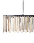 Lampe suspension MANDEO Argenté - Verre - 68 x 120 x 14 cm