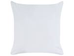 Coussin décoratif TWEEDIA Noir - Blanc - Fibres naturelles - 45 x 4 x 45 cm