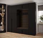 Garderobe Inova 1 Z8 Schwarz - Braun - Schwarz