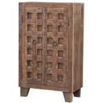 Highboard Martil Braun - Massivholz - Holzart/Dekor - 80 x 130 x 40 cm