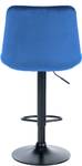 Tabouret de bar Toni Lot de 2 Bleu