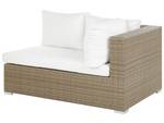 Set de jardin MAESTRO Marron - Blanc - Polyrotin - 282 x 70 x 90 cm