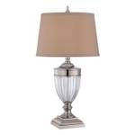 Lampe de table GOBLET Beige - Gris métallisé - Argenté