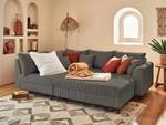 Ecksofa RUNE Grau - Textil - 231 x 81 x 161 cm