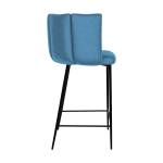 Tabouret de bar Rosy  (Lot de 2) Bleu