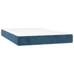 Boxspringbett 3017268-14 Dunkelblau - 120 x 203 cm