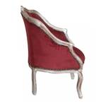 Fauteuil  LOUIS XVI Multicolore - Rouge - Argenté