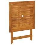 Table de jardin Marron - Bois massif - Bois/Imitation - 70 x 75 x 70 cm