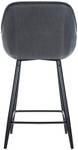 Tabouret de bar Gibson Gris lava