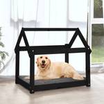 Hundebett 3016322-1 Schwarz - 81 x 60 cm