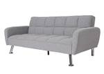Sofa K19 Grau - Textil - 203 x 81 x 93 cm
