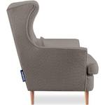 Ohrensessel STRALIS mit Sitzhocker Beige