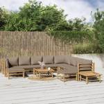 Salon de jardin 3028491-32 (lot de 12) Marron - Taupe