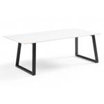 Table basse 120x60cm céramique OREGON 02 Blanc - Céramique - 120 x 45 x 60 cm
