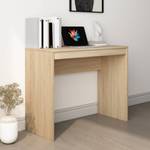 Schreibtisch Braun - Holzwerkstoff - Massivholz - 90 x 72 x 90 cm