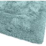 Tapis shaggy tufté FLOOD Bleu-gris - 160 x 230 cm