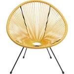 Fauteuil de jardin Acapulco Jaune