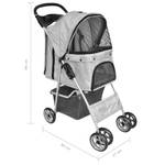 Buggy Hund Katze 170910 Grau - 37 x 99 x 80 cm